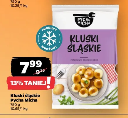 Kluski śląskie Pycha Micha promocja w Netto