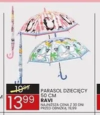 Parasol dziecięcy Ravi 50cm promocja w Wafelek