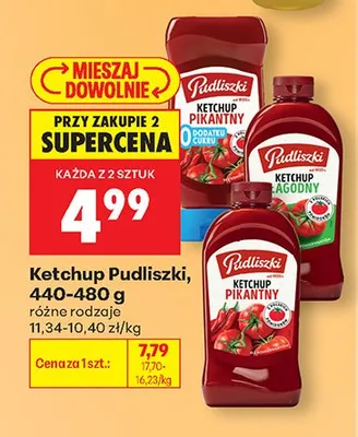 Ketchup pikantny promocja w Biedronka