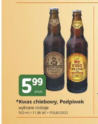 Podpiwek Staropolski Polbioeco promocja w Marketvita