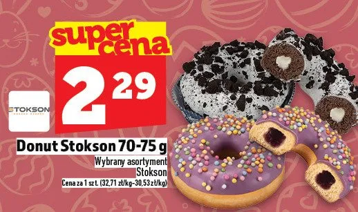 Donut Stokson promocja w TOPAZ