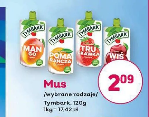 Mus Tymbark Wiśnia promocja w Bliski