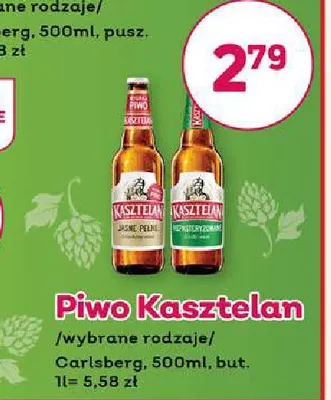 Piwo Kasztelan promocja w Bliski