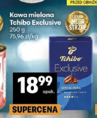 Kawa mielona Tchibo Exclusive promocja w Delikatesy Centrum