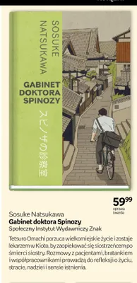 Książka Gabinet doktora Spinozy Sosuke Natsukawa promocja w Empik