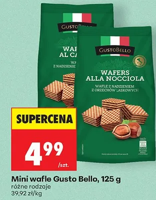Mini wafle promocja w Biedronka