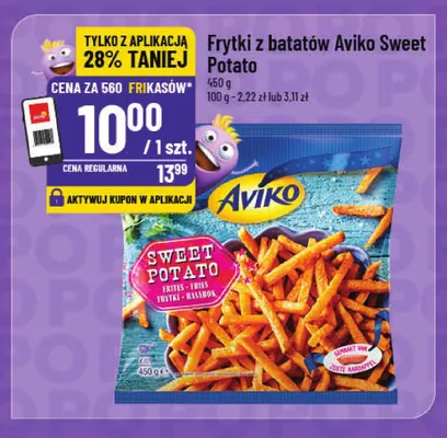 Frytki z batatów Aviko Sweet Potato promocja w POLOmarket