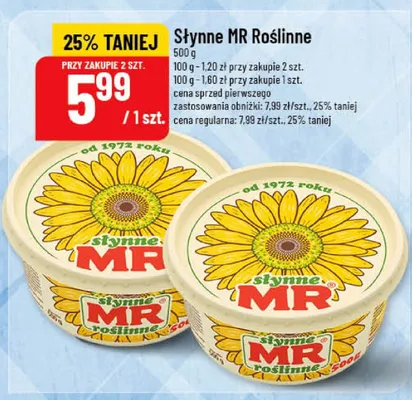 Słynne MR Roślinne promocja w POLOmarket