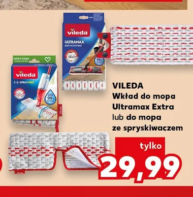 Wkład do mopa Ultramax Extra Vileda promocja w Kaufland