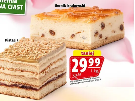 Sernik krakowski promocja w Prim Market
