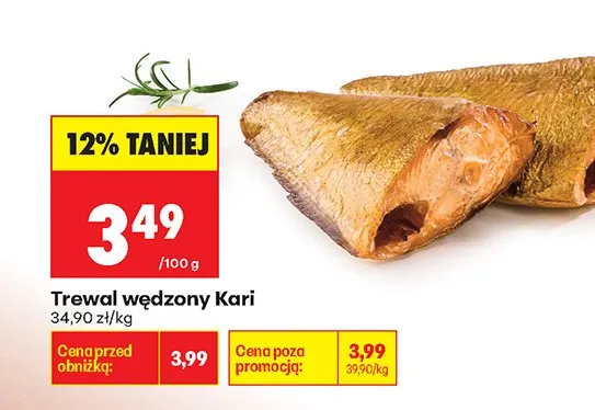 Trwał wędzony Kari promocja w Biedronka