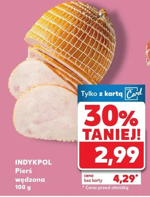 Pierś wędzona promocja w Kaufland