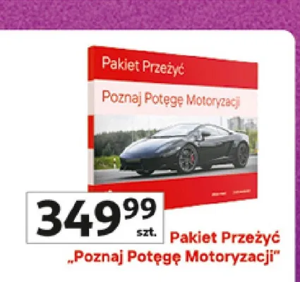 Pakiet Przeżyć Poznaj Potęgę Motoryzacji promocja w Auchan