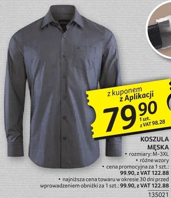 Koszula męska promocja w Selgros