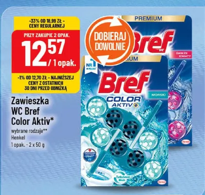 Zawieszka WC Color Aktiv wybrane rodzaje promocja w POLOmarket
