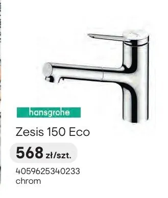 Bateria hansgrohe Zesis 150 Eco chrom promocja w Castorama