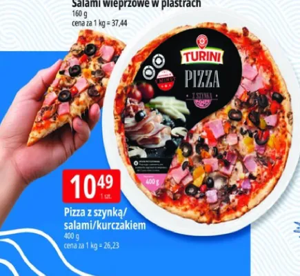 Pizza z kurczakiem Turini promocja w Leclerc