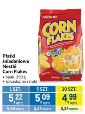 Płatki śniadaniowe Nestlé Corn Flakes promocja w Makro