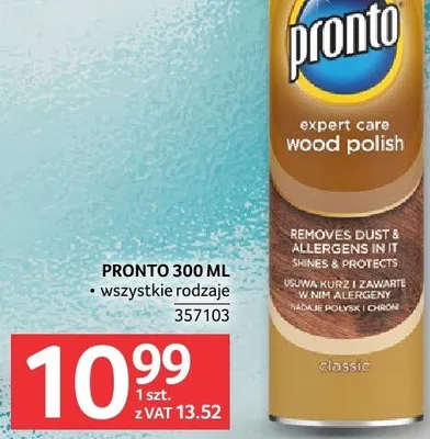 Pronto spray do mebli 300ML promocja w Selgros