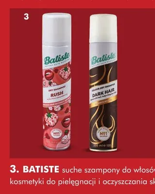 Suche szampony do włosów Batiste promocja w Super-Pharm