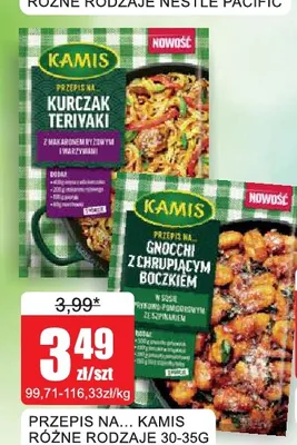 Przyprawa Przepis na Gnocchi z chrupiącym boczkiem Kamis promocja w Bingo
