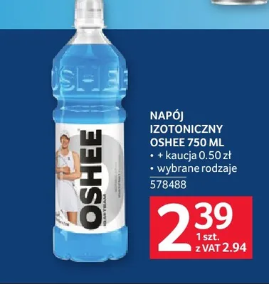 Napój izotoniczny Oshee promocja w Selgros