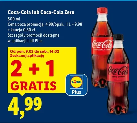 Coca-Cola promocja w Lidl