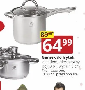 Garnek do frytek z sitkiem promocja w Prymus AGD