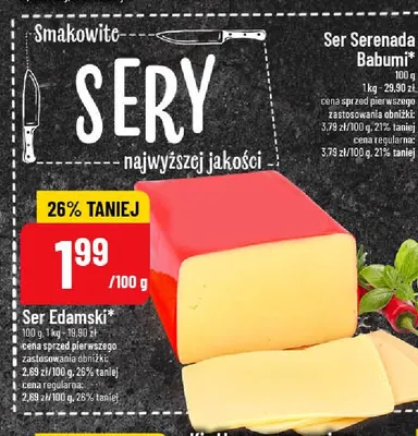 Ser Edamski promocja w POLOmarket