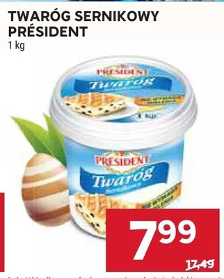 Twaróg sernikowy promocja w Stokrotka