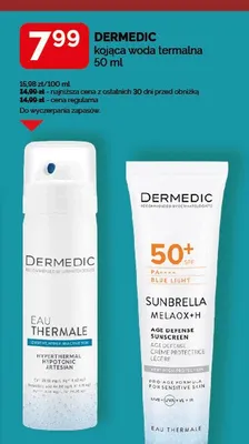 Kojąca woda termalna DERMEDIC promocja w Ziko Dermo