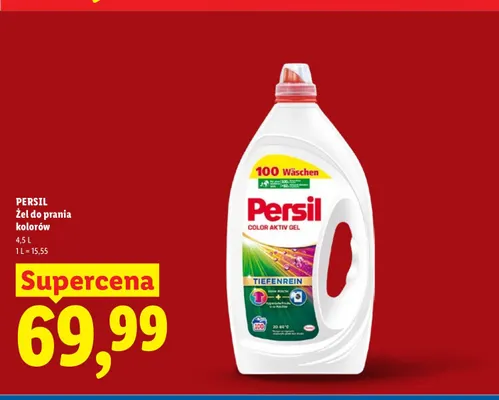 Żel do prania kolorów Persil promocja w Lidl