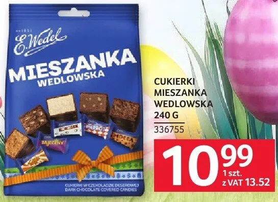 Cukierki mieszanka wedlowska 240 g promocja w Selgros