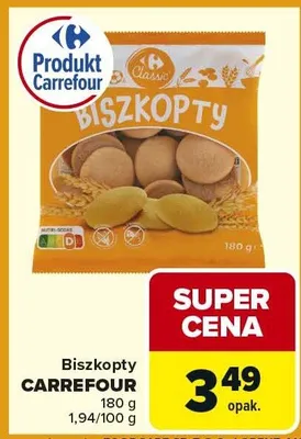 Biszkopty promocja w Carrefour Market