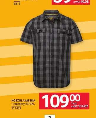 Koszula męska promocja w Selgros