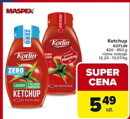 Ketchup promocja w Carrefour Market