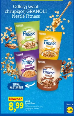 Granola Fitness honey Nestlé promocja w Lidl