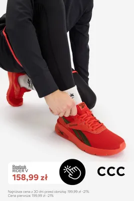 Buty sportowe Reebok Rider V promocja w CCC