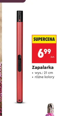 Zapalarka wys. 21 cm promocja w Biedronka