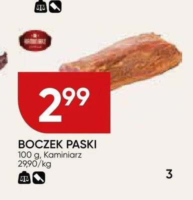 Boczek Paski Kaminiarz promocja w Chata Polska
