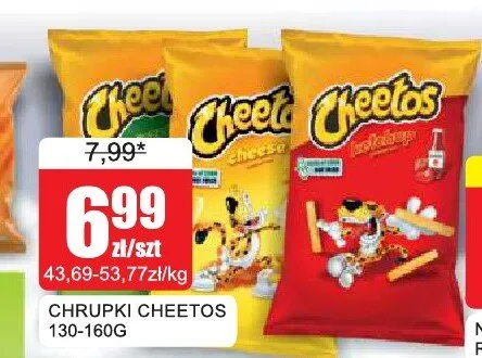 Chrupki Cheetos Ketchup promocja w Bingo
