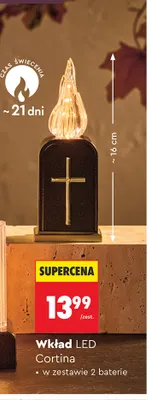 Wkład LED Cortina promocja w Biedronka