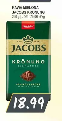 Kawa mielona Jacobs Krönung promocja w Słoneczko