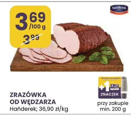 Zrazówka od wędzarza promocja w Stokrotka