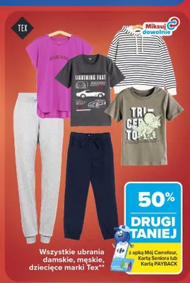 Koszulka dziecięca Tex promocja w Carrefour