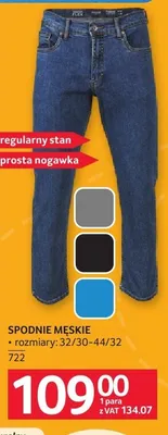 Spodnie jeansowe męskie promocja w Selgros
