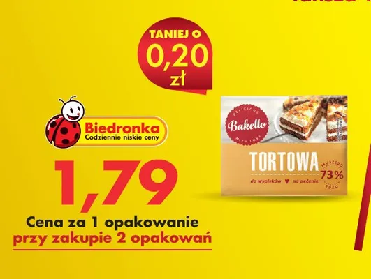 Margaryna Tortowa  promocja w Biedronka