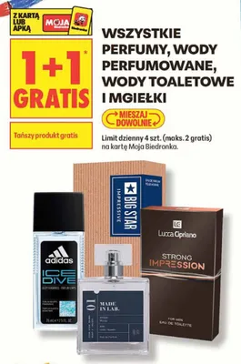 Woda toaletowa dla mężczyzn Made in Lab promocja w Biedronka