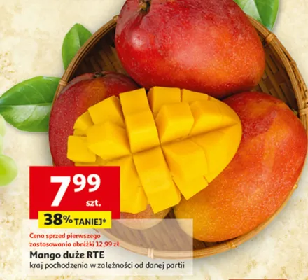 Mango duże RTE promocja w Auchan