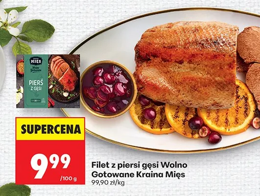 Filet z piersi gęsi promocja w Biedronka